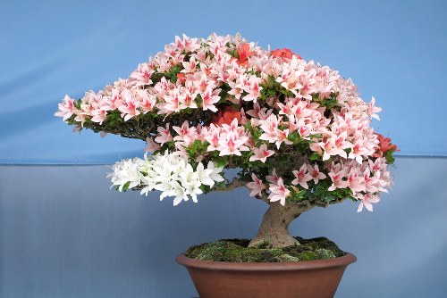 Florist creating a custom flower arrangement